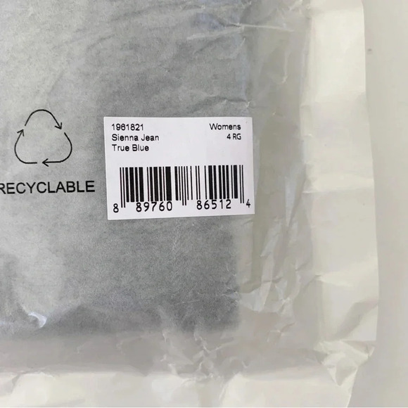 Prana Mid Rise Sienna Stretch Denim Skinny Jean Blue Size 27 NWT - Picture 14 of 16